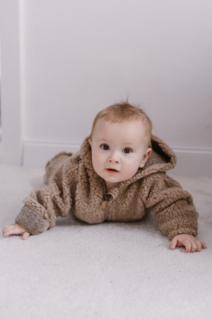 Zaffiro Nevada Kombinezon Wełniany Dla Dzieci 62/68 Brown