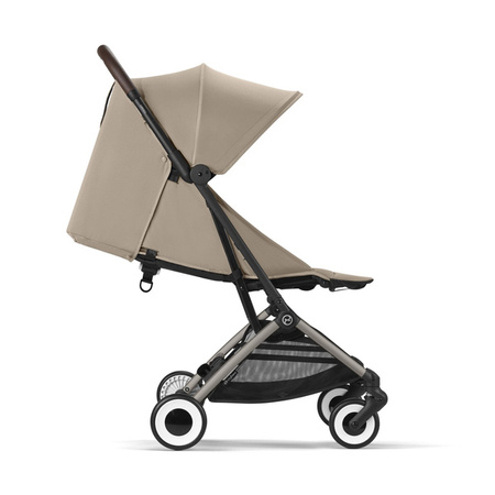 Cybex Orfeo Wózek Spacerowy Rama Taupe Almond Beige