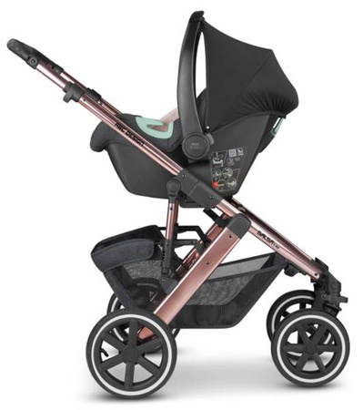 ABC Design Salsa 4 Air Wózek Głęboko-spacerowy 2w1 + akcesoria 2023 Bubble