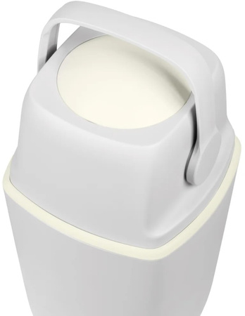 Avionaut Airwell Basic - kosz, pojemnik na zużyte pieluchy blokujący zapachy White