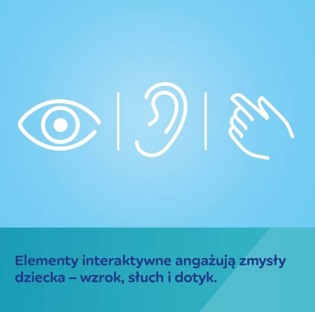 Canpol Babies Sensoryczna Piłka z Grzechotką i Piszczkiem BabiesBoo 68/089