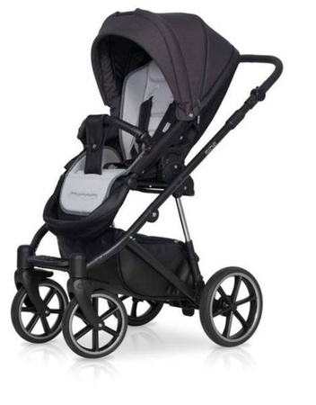 Riko Side Wózek Głęboko-Spacerowy 2w1 Anthracite