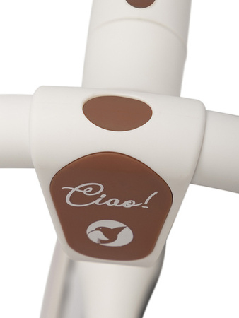 Colibro Ciao Rowerek Biegowy Składany Milky White