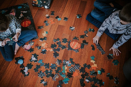 Janod Puzzle edukacyjne Układ słoneczny 100 elementów 5+