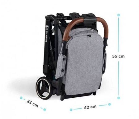 Kinderkraft Nubi Wózek Spacerowy Nature Vibes Green