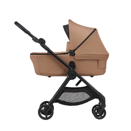 Anex IQ Basic New Transfarmation Wózek Głęboko-Spacerowy Sienna + Cybex Aton B2 i-Size Fotelik Samochodowy 0-13kg + Baza One Volcano Black