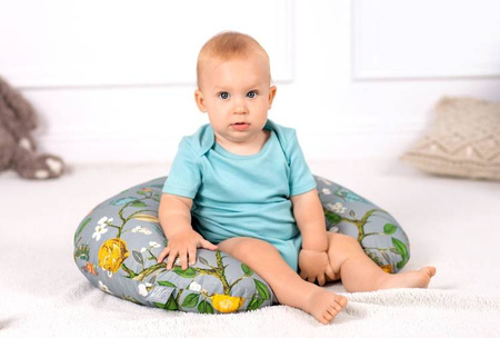 Poduszka gniazdko z nadrukiem PFG3 FM44 Grey