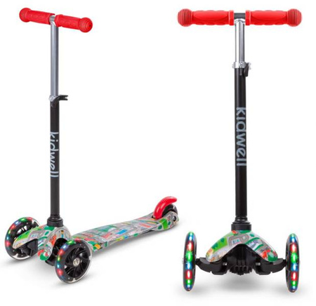 Kidwell Uno Hulajnoga Balansowa Trójkołowa City