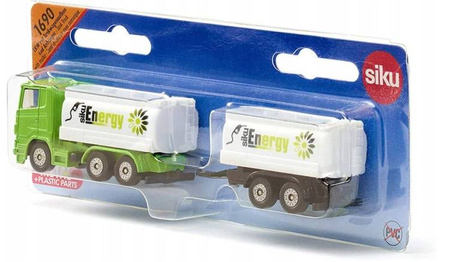 Siku Ciężarówka Z Cysterną I Przyczepą S1690