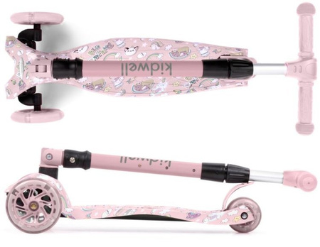 Kidwell Vento Hulajnoga Trójkołowa Balansowa Mint Unicorn