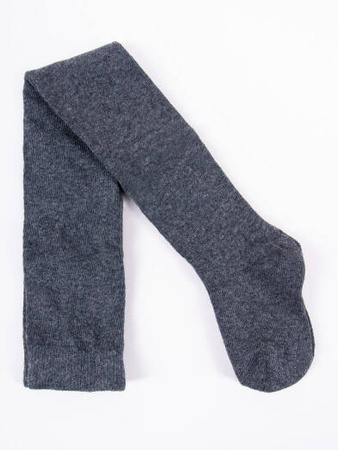 Yo!Club Rajstopy Bawełniane 80 - 86 Grafitowe