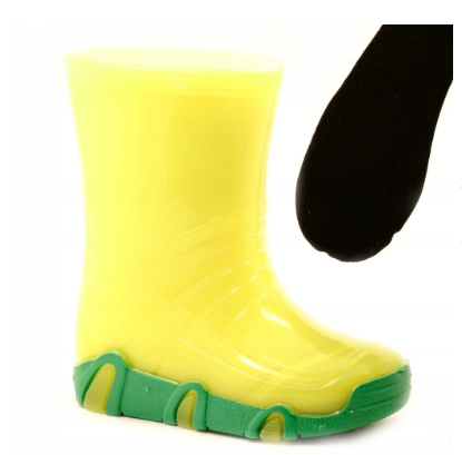 Zetpol Kalosze Dziecięce Neonowe