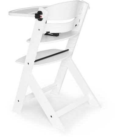 Kinderkraft Enock Krzesełko Do Karmienia White Oiled