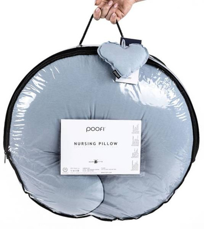 Poofi Poduszka Do Karmienia Organic Dusty Blue PF 620