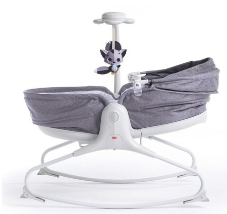 Tiny Love Wielofunkcyjny Leżaczek-Bujaczek z Funkcją Krzesełka 3w1 Szary
