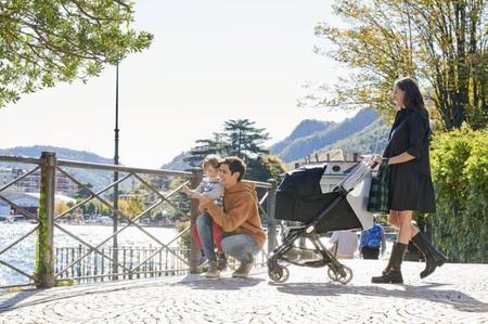 Chicco We Wózek Spacerowy Black