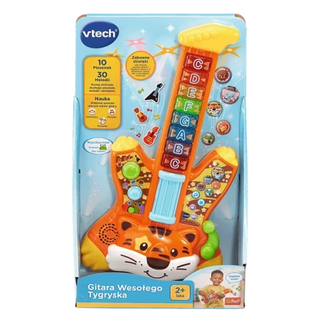 V-Tech Zabawka Interaktywna Gitara Wesołego Tygryska