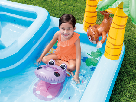 INTEX Basen Dmuchany Plac Zabaw Dżungla 57161