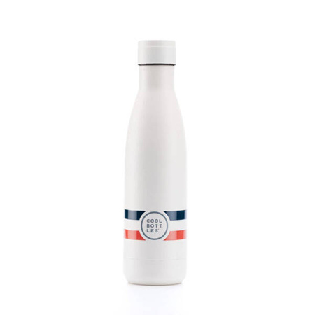 Cool Bottles Butelka termiczna 500 ml Triple cool Xclusive Pure White