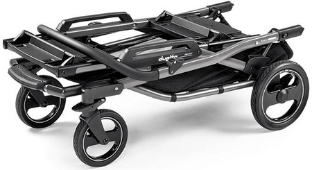 PegPerego Duette Piroet Wózek Bliźniaczy City Grey