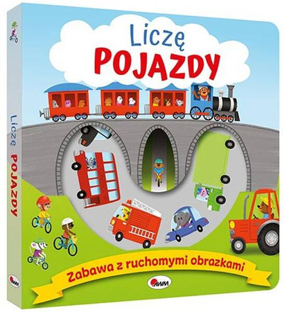 AWM Liczę Pojazdy. Zabawa z Ruchomymi Obrazkami - Natalia Kawałko-Dzikowska