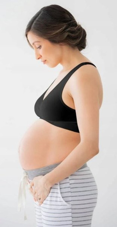 Medela Biustonosz Do Karmienia na noc S Czarny