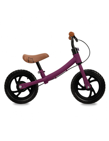 MoMi Breki Rowerek Biegowy z Hamulcem Fioletowy