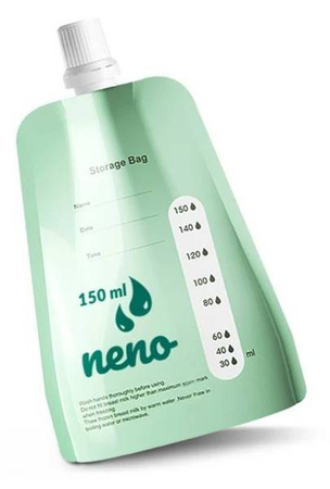 Neno Woreczki z Adapterem do Mrożenia i Przechowywania Pokarmu