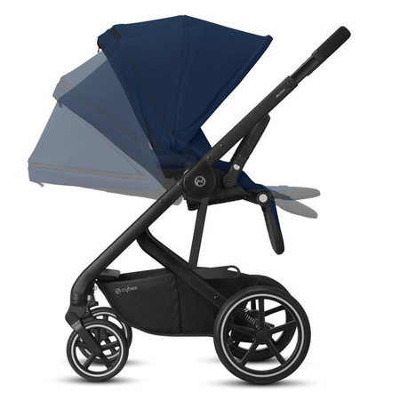 Cybex Balios S Lux Wózek Spacerowy Soho Grey - Srebrna Rama 2022