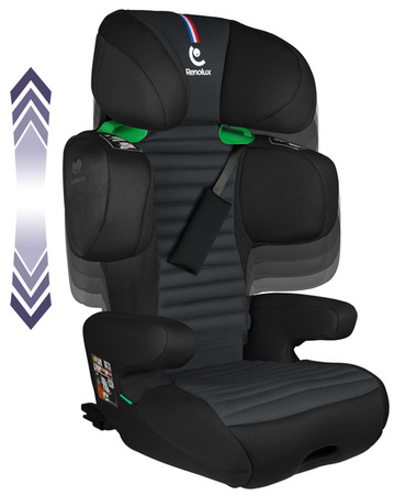 Renolux Renofix 2 Fotelik Samochodowy 15-36 kg Carbon