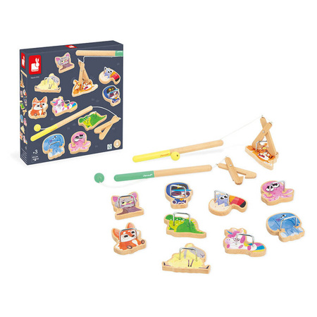 Janod Gra Łowienie rybek Applepop 3+