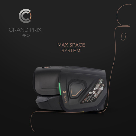 Cavoe Grand Prix Pro Fotelik Samochodowy 15-36kg Iron