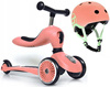 Scootandride Highwaykick 1 2w1 Jeździk i Hulajnoga 1-5 Lat + Kask XXS-S Dla Dzieci 1-5 Lat Kiwi Peach