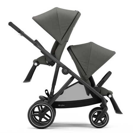 Cybex Gazelle S Wózek Bliźniaczy Soho Grey rama Black