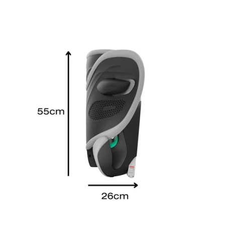 Cybex Solution G2 i-Fix Fotelik Samochodowy 15-50 kg Stone Grey Plus