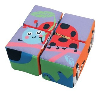 Training2s Zestaw Miękkich, Kolorowych Klocków Edukacyjnych