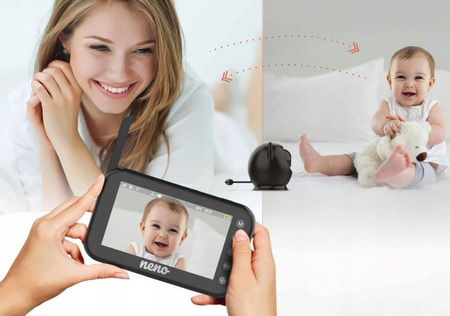 Neno Nero Elektroniczna Niania 2,4 GHz z Kamerą