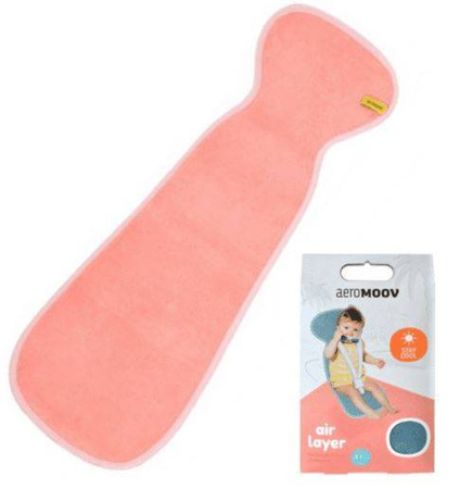 AeroMoov Wkładka Antypotowa do Fotelika 15-36 Flamingo