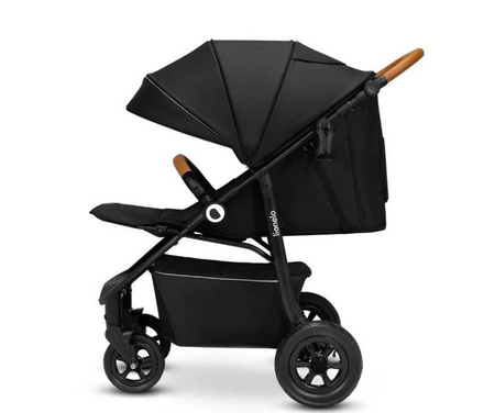 Lionelo Natt Wózek Spacerowy Black Onyx