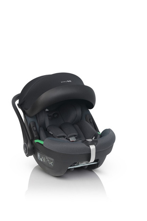 Easy Go Buz Pro Fotelik Samochodowy z Obrotową Bazą ISOFIX 0-13 kg Granito