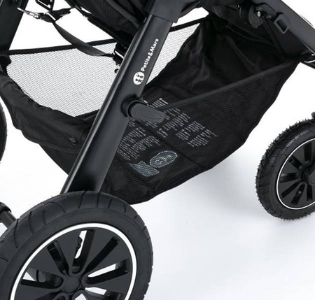 Petite&Mars Street+ Air Stelaż Wózka Spacerowego + Osłonka Na Nózki Oak