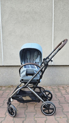 [OUTLET] Cybex Eezy S Twist Plus 2 Wózek Spacerowy Rama Taupe Stormy Blue 2024