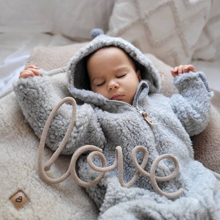 Zaffiro Nevada Kombinezon Wełniany Dla Dzieci 62/68 Grey