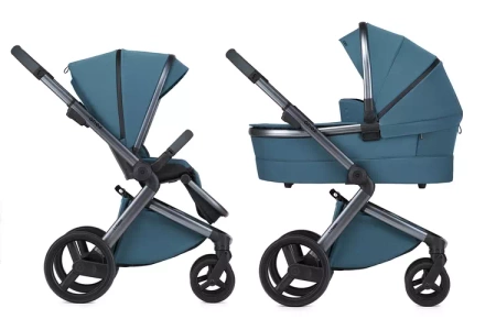 Anex L/Type Wózek Głęboko-Spacerowy z Okryciem Na Nóżki i Plecakiem Ocean