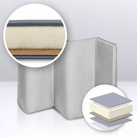 Lionelo Sven Plus Łóżeczko Turystyczne Grey Scandi