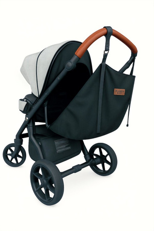 Blaben Baby Hamak do wózka dziecięcego z Pasami Bezpieczeństwa Black