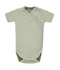 Poofi Body z Krótkim Rękawem Rozmiar 62 1-3m Szałwiowy
