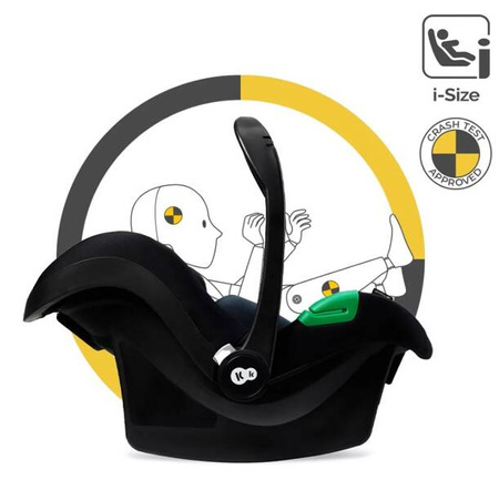 Kinderkraft Mink Pro I-Size Fotelik Samochodowy 0-13kg Szary