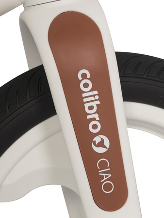 Colibro Ciao Rowerek Biegowy Składany Milky White