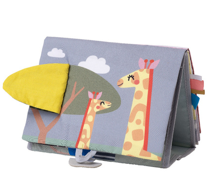 Taf Toys Książeczka Sensoryczna Savannah 2w1